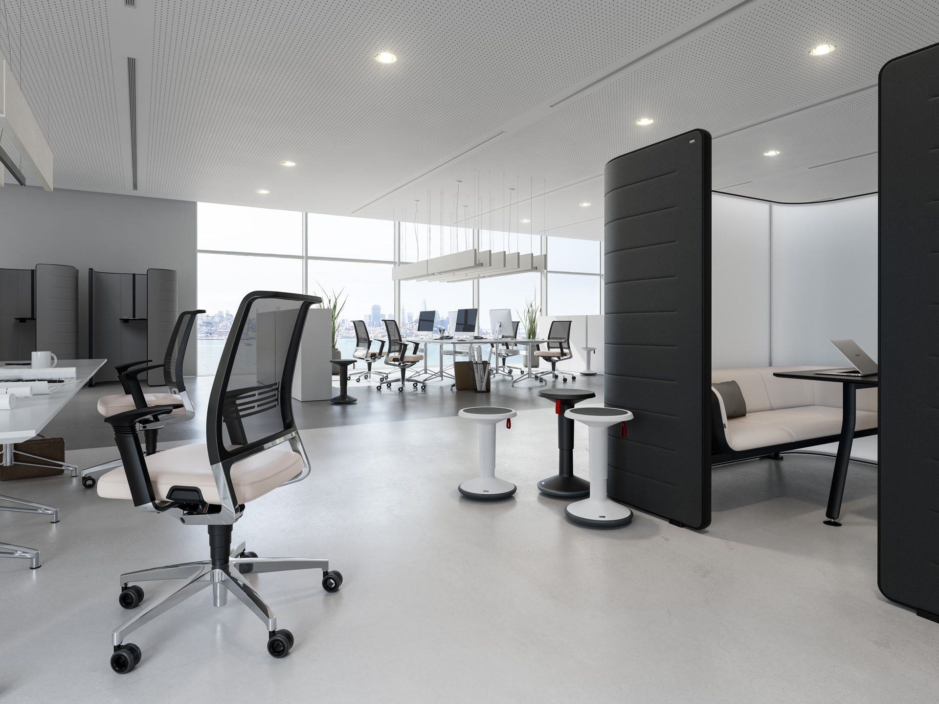 Gutes Arbeiten im Büro ermöglichen – mit den optimalen Raumlösungen und Konzepten für Büroräume von B&DT